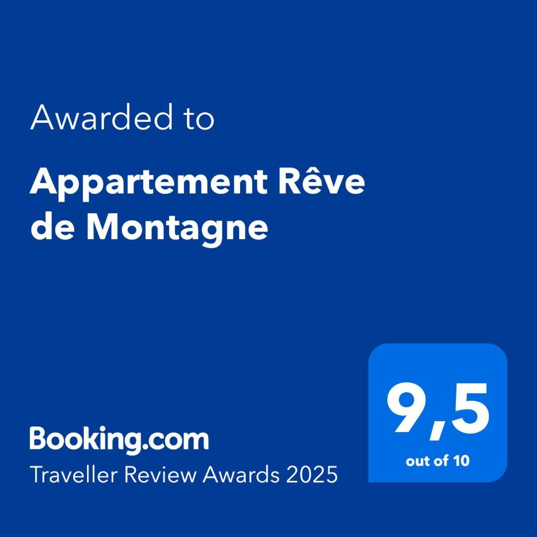 Appartement Reve De Montagne Samoëns Екстериор снимка